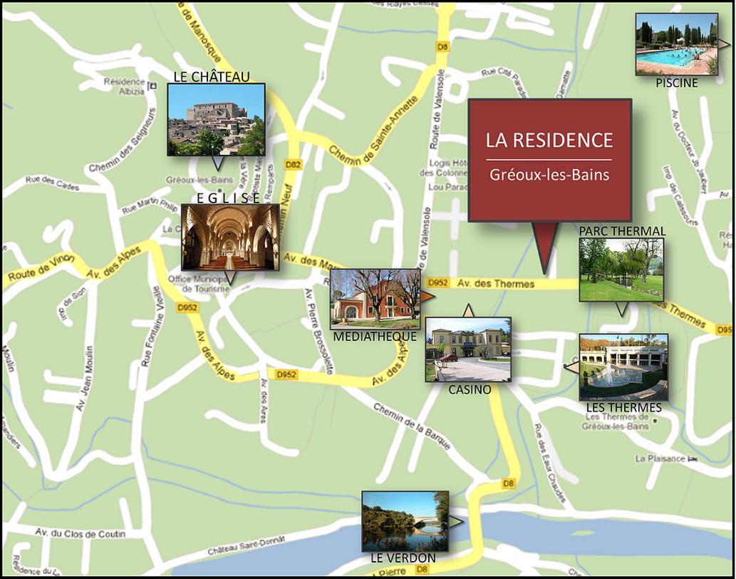La Residence - N° 02 - T2 Classe** Gréoux-les-Bains Eksteriør bilde